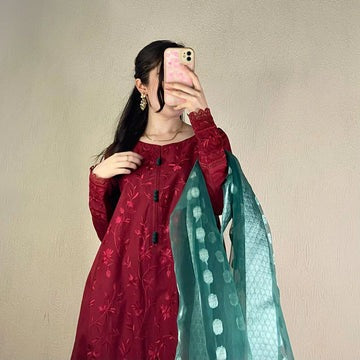 MaroonEmbroideredFrock3PC-2PC_3.jpg