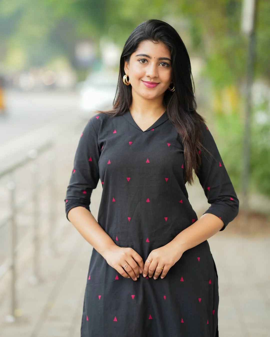 Pure Cotton Ensemble Designed For All-Day Comfort And Style